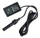 Digital Hygrometer Thermometer with Probe for Accurate Humidity and Temperature, black