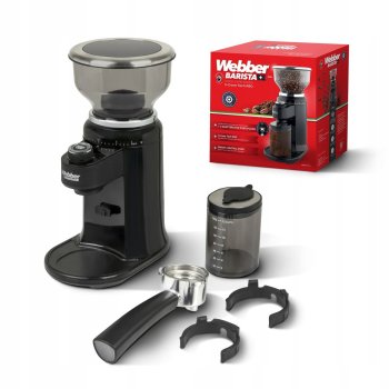 Webber CG6 elektriskās kafijas dzirnaviņas, 180W, 25 līmeņi