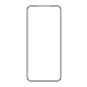 5D Aizsargstikls Xiaomi Mi 11 Lite, Melns Pilna Pārklājuma (Tempered Glass)
