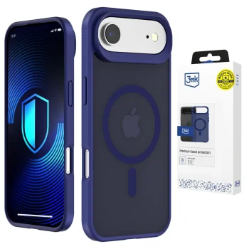 3mk Smoke MagCase for iPhone Air with MagSafe, Blue
