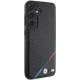 BMW Samsung Galaxy S24 Case Carbon Tricolor Line MagSafe, Black