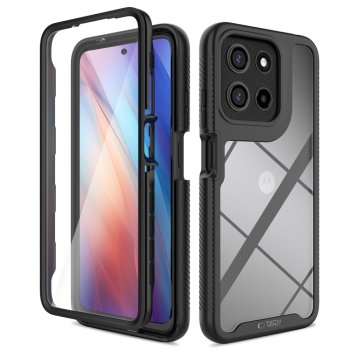 Tech-Protect Defense vāciņš Motorola Moto G15 / G15 Power / G05 / E15, Melns
