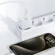 Acefast A77 Mini GaN tīkla lādētājs PD 30W ar USB-C kabeli, balts