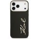 Karl Lagerfeld Karl Script Logo maciņš iPhone 17 Pro Max – melns | Phone Case Cover