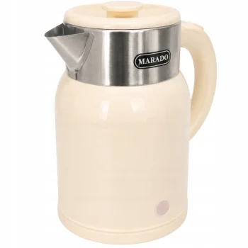 Электрический чайник Retro Vintage, 1500 Вт, 1.4 л, Бежевый