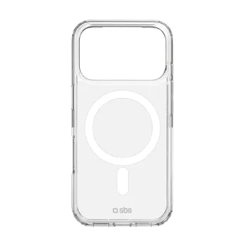 Чехол SBS Extreme Mag с технологией D3O для iPhone 17 Pro, прозрачный