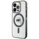 Karl Lagerfeld iPhone 15 Pro vāciņš IML Karl`s Head MagSafe, caurspīdīgs