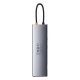Baseus Metal Gleam 11in1 multifunctional USB Type C HUB - 3x USB 3.2 Gen 1 5Gbps / USB Type C PD 100W / 3.5 mm mini...