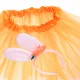 Детский карнавальный костюм зайчика с фатиновой юбкой и ободком