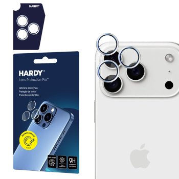3mk HARDY Lens Protection Pro objektīva stikls iPhone 17 / Max - sudraba | Glass Silver