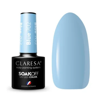 Гель-лак гибридный Claresa Blue 702, 5 г