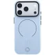 Mercedes Leather 3D MagSafe vāciņš iPhone 18 Pro / 17 Pro, zils