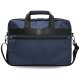 BMW Nylom Pockets & Metal Logo 16\" Laptop Bag - Navy Blue