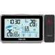 BALDR Черная погодная станция с дисплеем BD-910 - цифровой...