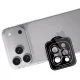 Защитное стекло для камеры 3mk Lens Protection Pro, iPhone 18 Pro / 18 Pro Max, бордовое