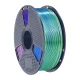 Sunlu PLA+ Silk Tri-Color 3D printera kvēldiegs (zils-zaļš-violets)