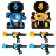 Šaušanas spēle ar robotu mērķi un 2 pistolēm