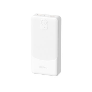 Power Bank Dudao K10 10000mAh 2.4A 2x USB-A, White