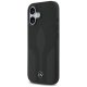 Mercedes iPhone 17 vāciņš Leather The Move MagSafe, melns