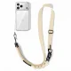 Tech-Protect C9S Rope Crossbody tālruņa siksna, bēša
