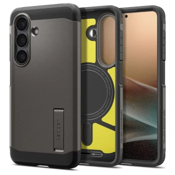 Чехол Spigen Tough Armor Mag для Samsung Galaxy S26+, серый