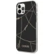 Guess Gold Chain Collection vāciņš Apple iPhone 12 Pro Max, Melns