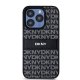 DKNY iPhone 15 Pro Max vāciņš Mono Stripe & Metal Logo, melns