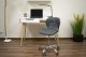 Leobert AVOLA Eco-Leather Office Chair, Grey