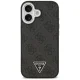 Guess iPhone 17 Case 4G PU Leather MagSafe, Black