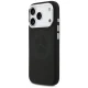 Mercedes Silicone Vintage Logo MagSafe vāciņš iPhone 17 Pro, melns