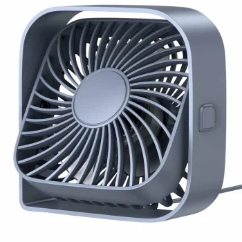 Mini USB Desk Fan, Grey