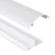 Maclean MC-814 W Aluminum Cable Trunking, 62x20x750mm, White