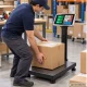 Elektroniskie platformas svari 200 kg, 40 x 30 cm ar statīvu un taras funkciju