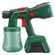 Akumulatora krāsas smidzināšanas sistēma Bosch UniversalSpray 18V-300