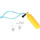 Buoyancy Mount for GoPro and SJCAM Sports Cameras, Yellow