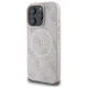 Guess 4G Ring Classic Logo MagSafe Maciņš ar MagSafe iPhone 16 Pro Max telefonam – Rozā | Phone Case Cover