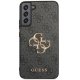 Guess 4G Big Metal Logo vāciņš Samsung Galaxy S23+ pelēks