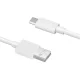 USB-кабель OPPO DL129, USB-A - USB-C, 8 A, 1 м, белый
