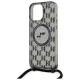Karl Lagerfeld iPhone 16 Pro Max vāciņš IML Crossbody Monogram MagSafe, melns