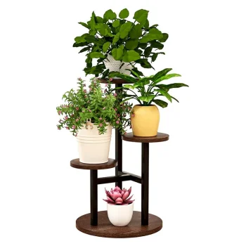 Puķu statīvs ar 4 līmeņiem, 53 cm
