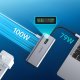 Многофункциональный USB-C хаб Choetech HUB-M26 12-в-1 с дисплеем серый