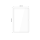 Tech-Protect Glass Fit+ rūdītais aizsargstikls Lenovo Tab P11 (TB-336), 2 gab.