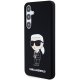 Karl Lagerfeld Samsung Galaxy S24 Case Silicone Ikonik, Black
