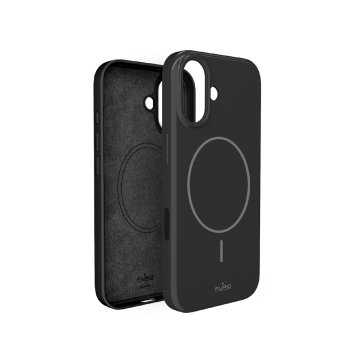 Puro Pulse iPhone 17 aizsargmaciņš, polikarbonāts - melns | Protective Case Polycarbonate Black