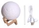 Mājas Ofisa Gaisa Mitrinātājs Difuzors Nakts Lampa, līdz 880 ml, Mēness | Home Office Humidifier Air Purifier...