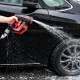 Auto mazgāšanas pistole ar mazgāšanas līdzekļa tvertni 200 ml, 8 režīmi, sarkana