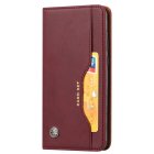 Huawei P20 2018 (EML-L29) PU Leather Wallet Book Case Cover, Wine Red | Чехол Кошелёк Книжка для Телефона