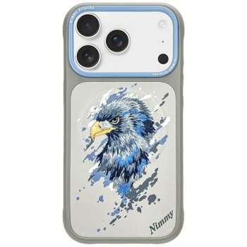 Nimmy Eagle MagSafe Case iPhone 17 Pro - Light Gray Protective Cover