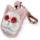 Nimmy Glasses Cool Cat lokatora maciņš, Rozā