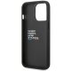 Apple iPhone 14 Pro 6,1\" BMW Leather Stamp Tricolor Case Cover (Bmhcp14l22ptdk), Black | Telefona Maciņš Vāks...